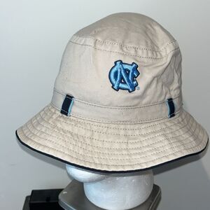 New Era North Carolina UNC Tar Heels Fishing Sun Bucket cap hat crushable osfa